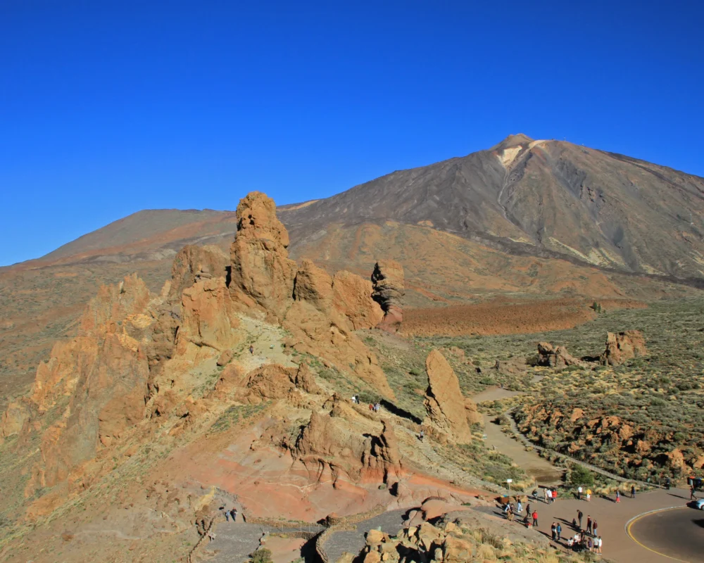 Ekskursioon vulkaan El Teidele ilma köisraudteeta, Roques de Garcia ja Las Canadased