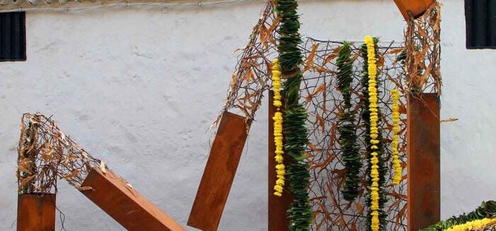 Iga-aastane lihavõttepühade ajal toimuv lilleinstallatsioonide festival Pascua Florida Guia de Isoras Tenerifel