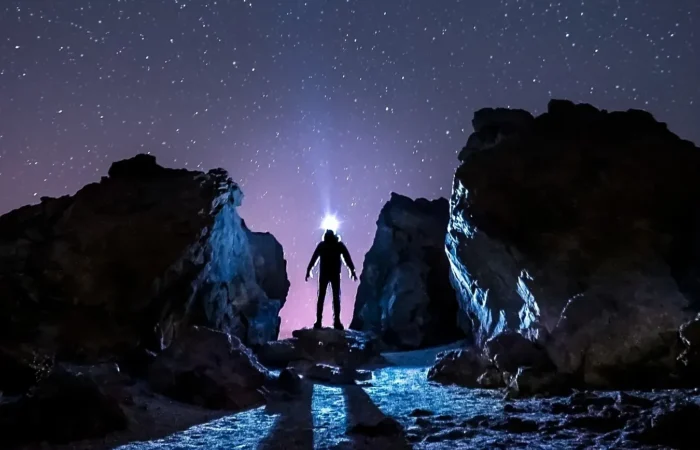 Tähevaatlus vulkaani jalamil