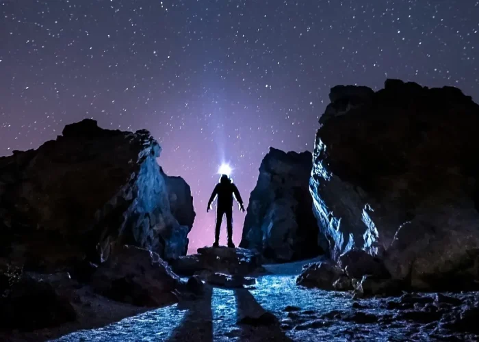 Tähevaatlus vulkaani jalamil