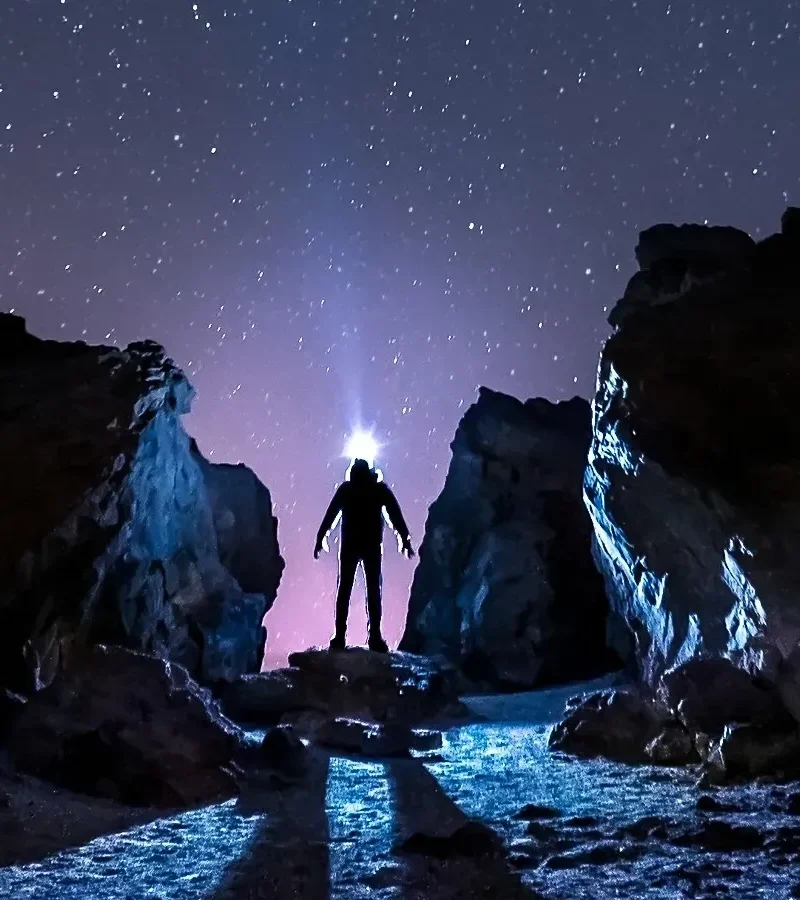 Tähevaatlus vulkaani jalamil