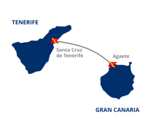 Tenerifelt Gran Canariale