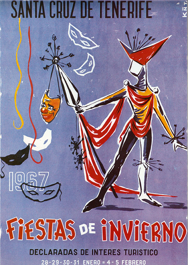 Tenerife karnevali plakatid