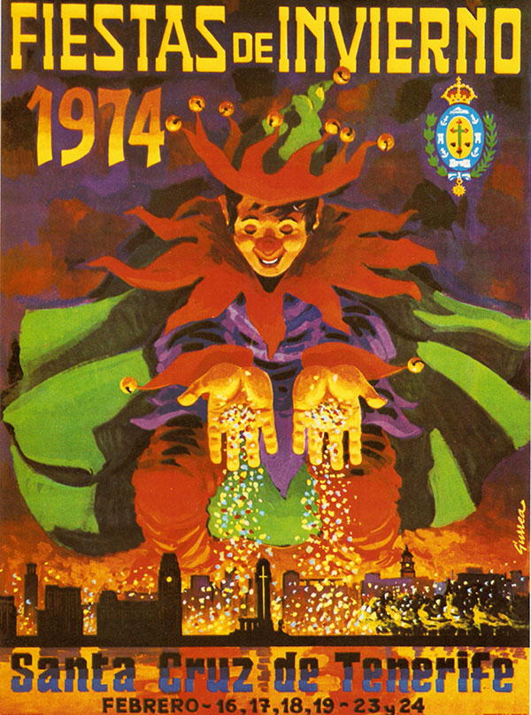 Tenerife karnevali plakatid