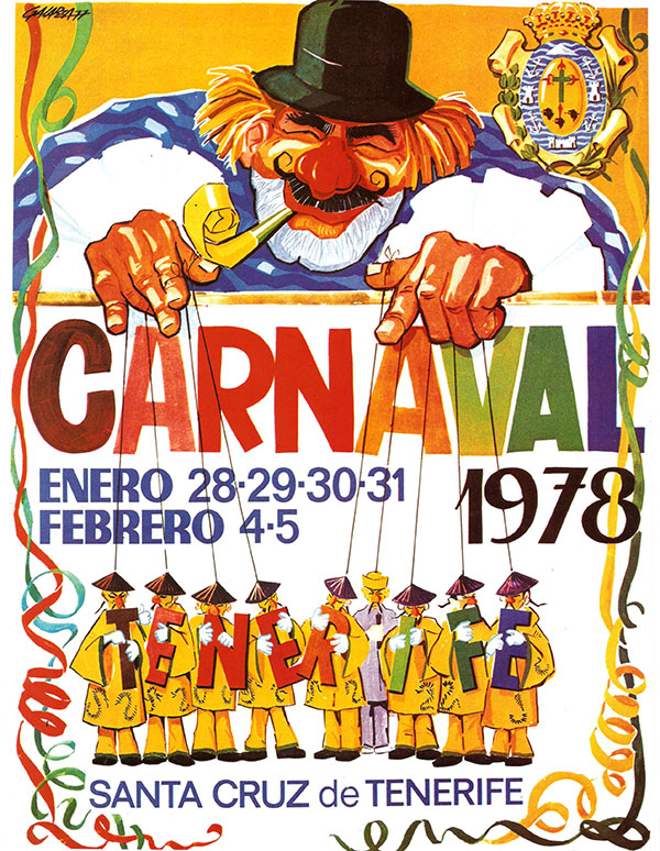 Tenerife karnevali plakatid