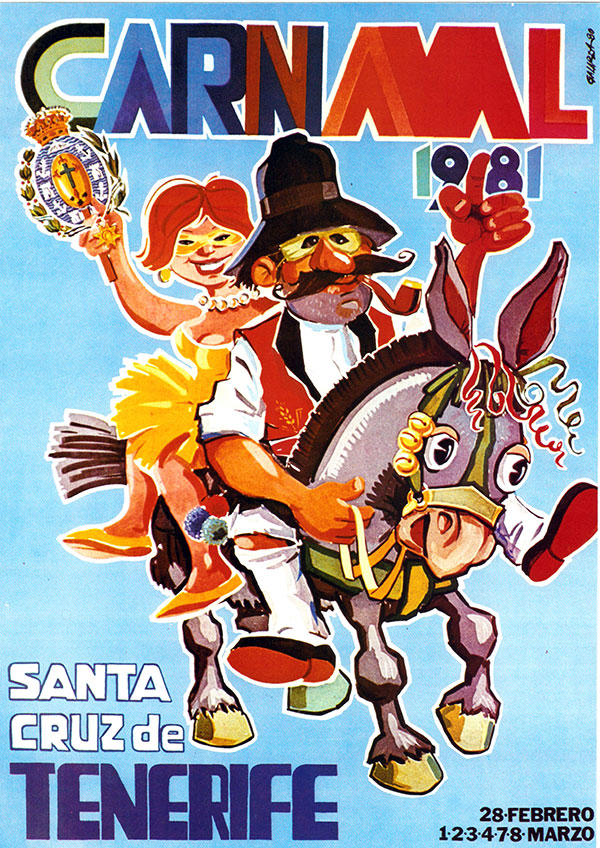 Tenerife karnevali plakatid