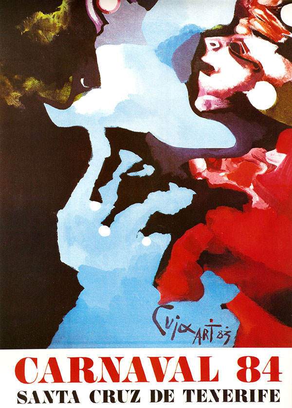 Tenerife karnevali plakatid