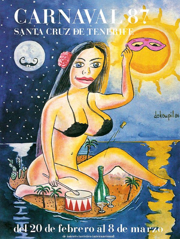 Tenerife karnevali plakatid