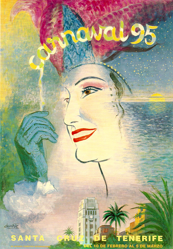 Tenerife karnevali plakatid