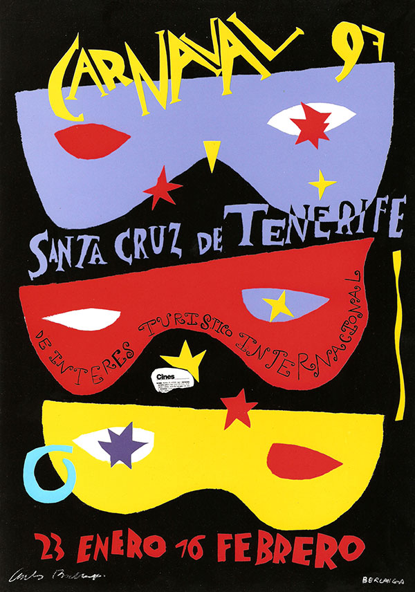 Tenerife karnevali plakatid