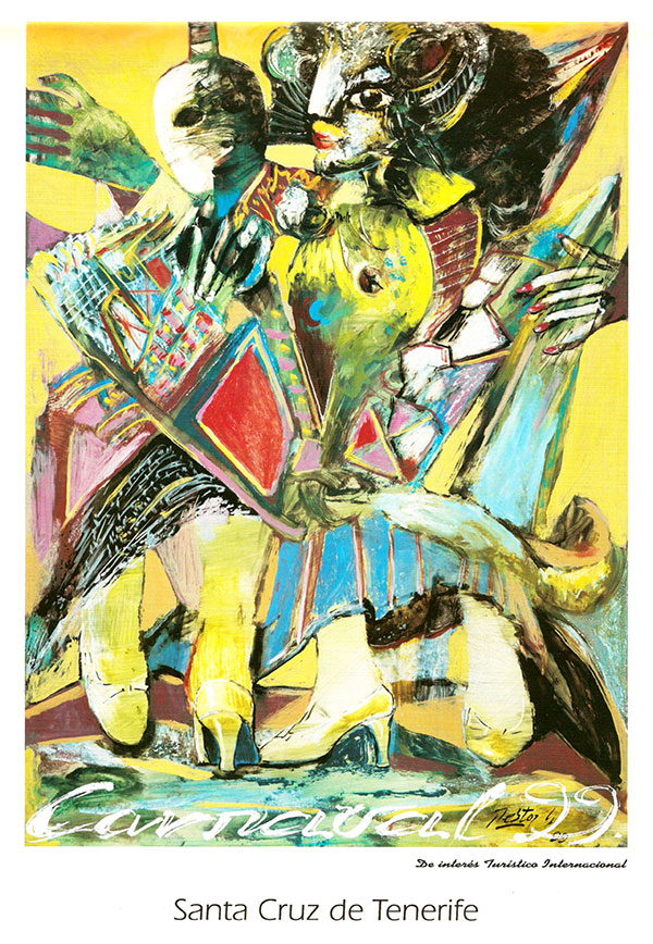 Tenerife karnevali plakatid