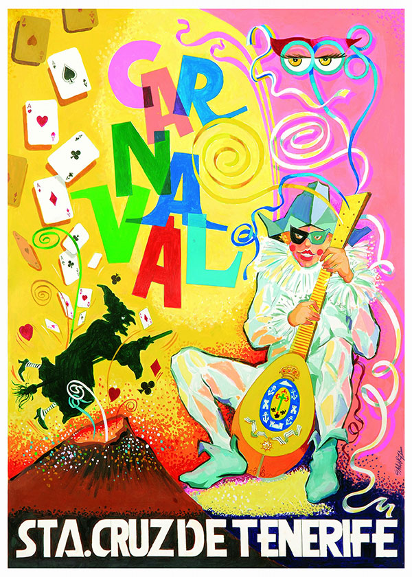 Tenerife karnevali plakatid