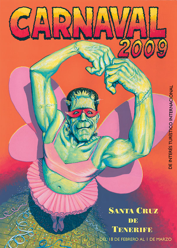 Tenerife karnevali plakatid