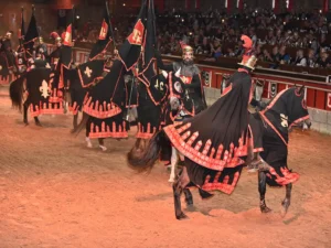 Rüütliturniir ja keskaegne pidusöök Tenerifel