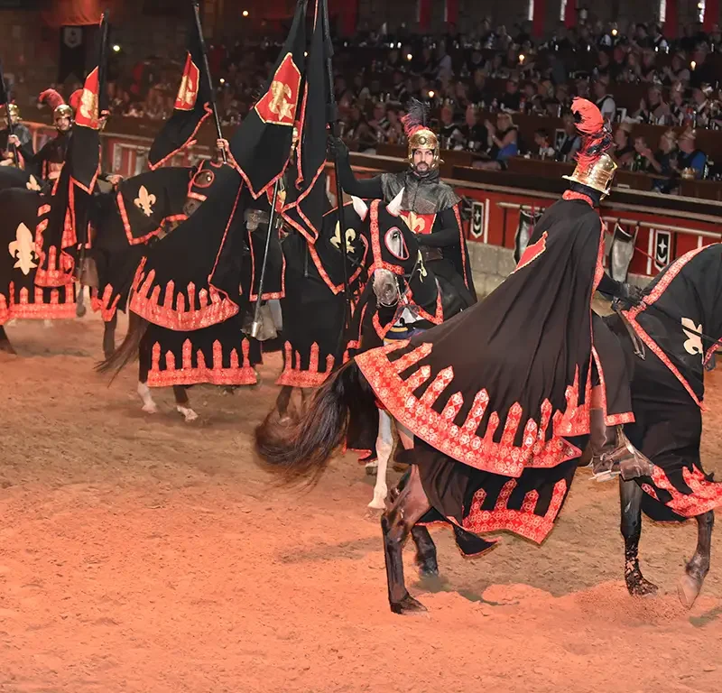 Rüütliturniir ja keskaegne pidusöök Tenerifel