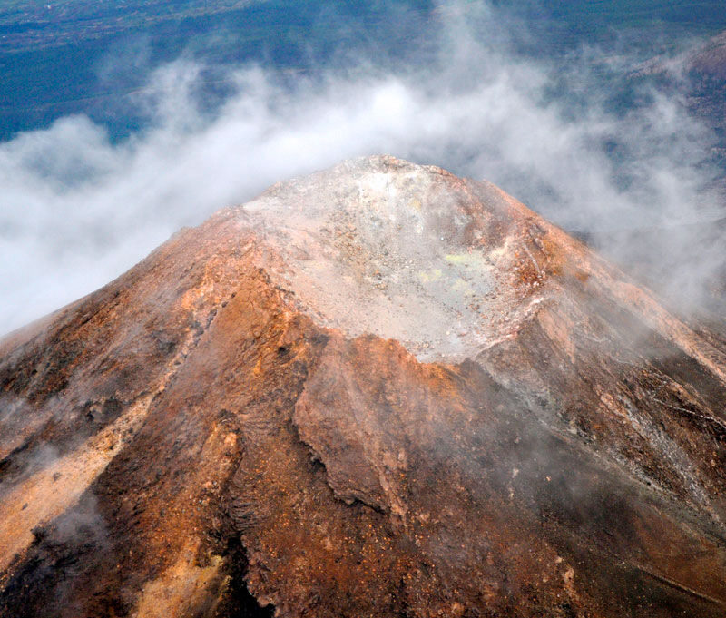 Teide kraatri juurde