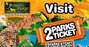 Jungle Park loomapark ehk loomaaed ja Aqualand veepark Tenerifel – kaks parki ühe piletiga
