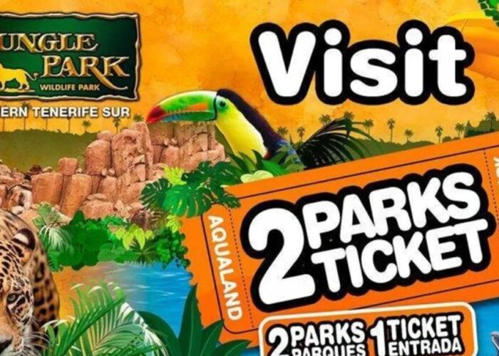 Jungle Park loomapark ehk loomaaed ja Aqualand veepark Tenerifel – kaks parki ühe piletiga