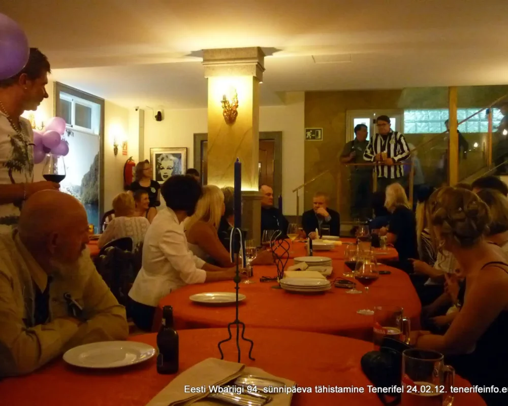 Tenerife kompass, rahvusvaheline kogunemine ja sõbralik õhkkond.