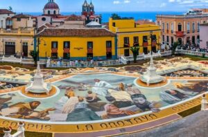 Eriekskursioon La Orotavasse vaatama lille- ja liivavaipu