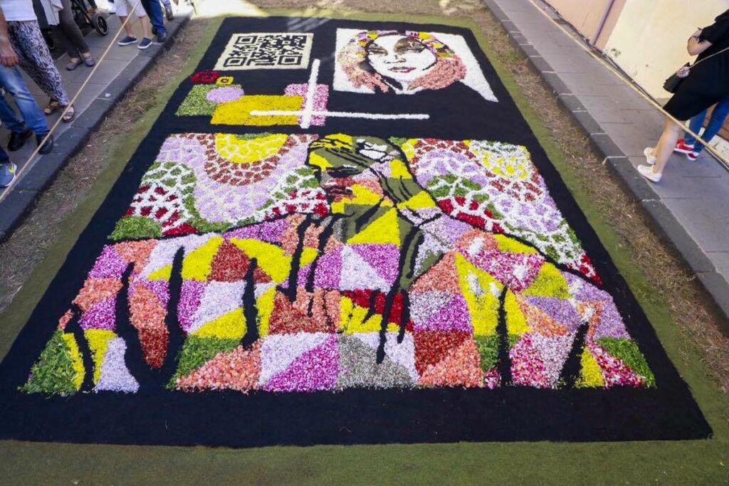 Eriekskursioon La Orotavasse vaatama lille- ja liivavaipu