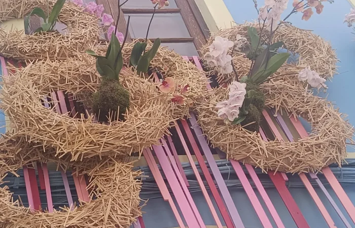 Iga-aastane lihavõttepühade ajal toimuv lilleinstallatsioonide festival Pascua Florida Guia de Isoras Tenerifel