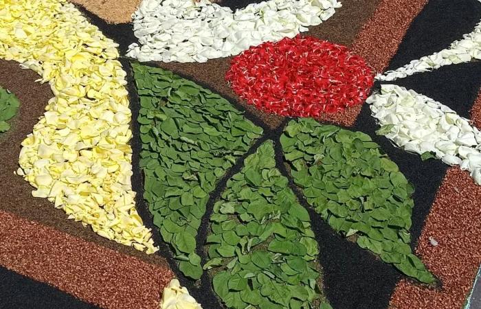 Iga-aastane lihavõttepühade ajal toimuv lilleinstallatsioonide festival Pascua Florida Guia de Isoras Tenerifel