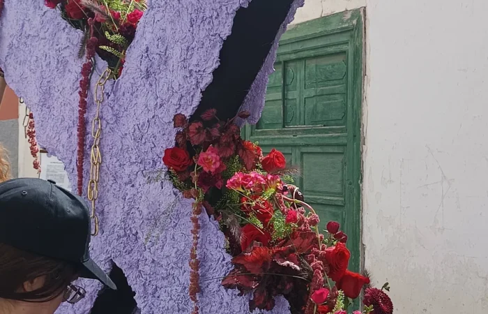 Iga-aastane lihavõttepühade ajal toimuv lilleinstallatsioonide festival Pascua Florida Guia de Isoras Tenerifel