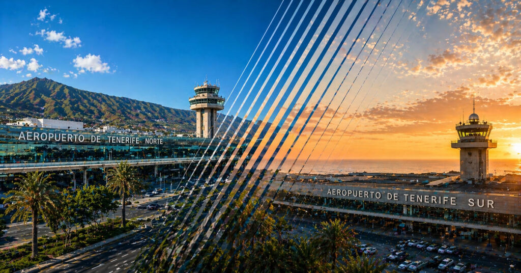 Tenerife lennujaamad - põhjalennujaam ja lõunalennujaam