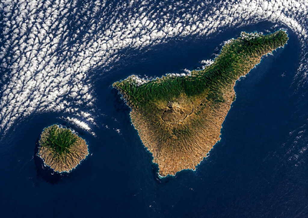 Kanaari saared Tenerife ja La Gomera, roheline ja lopsaka loodusega põhjakaldad versus kõrbeline lõuna