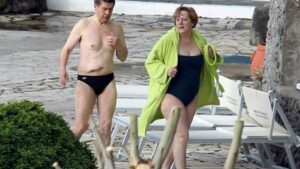 Angela Merkel ja Giorgia Meloni La Gomeral