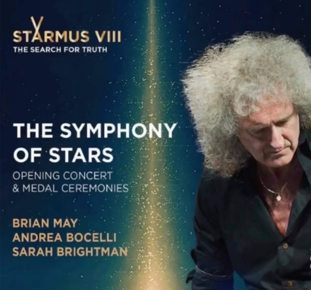 17. oktoobril kell 19.00 Santa Cruzi sadamas, piletid algavad 99 eurost ning peaesinejad on Andrea Bocelli, Brian May ja Sarah Brightman.