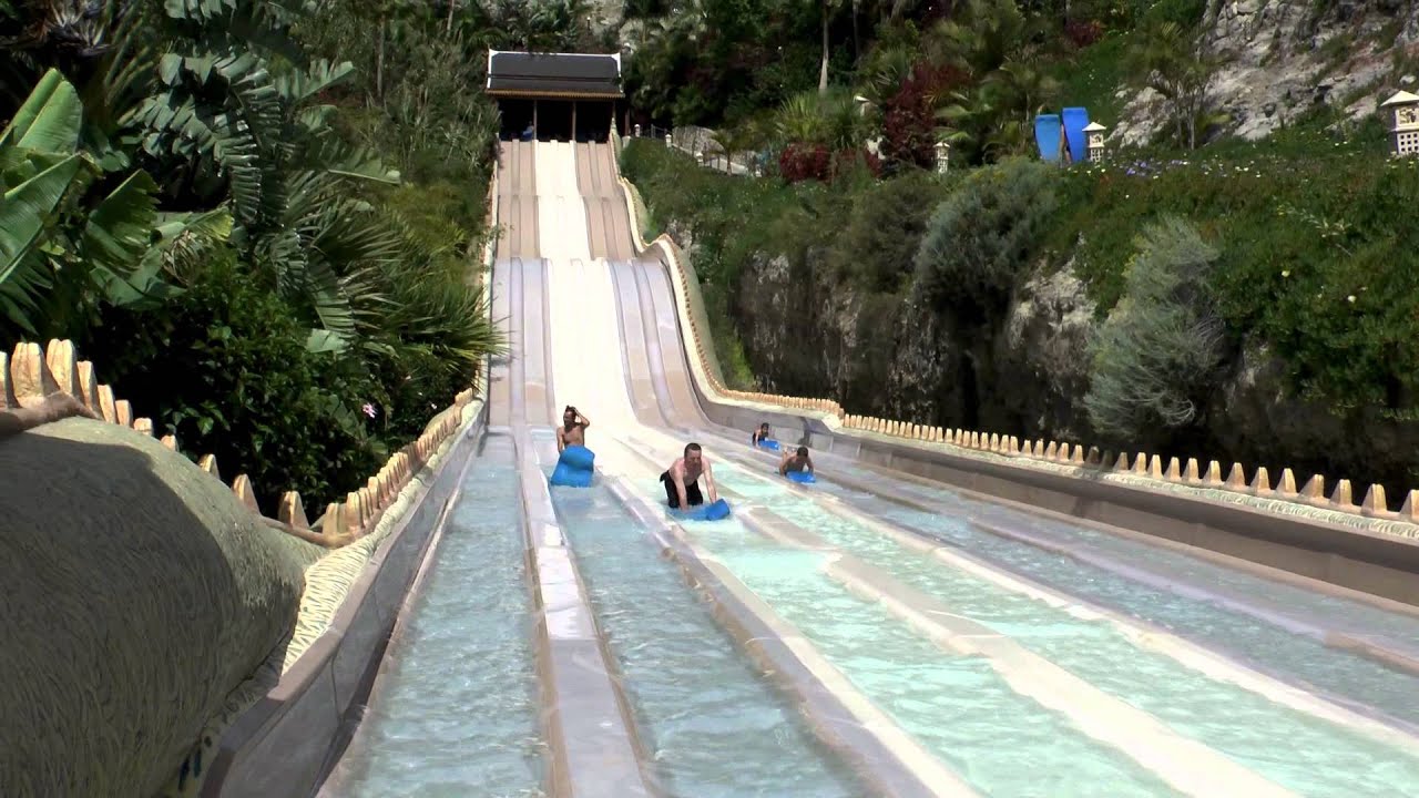 Naga Racer võidusõiduliug veepargis Siam Park