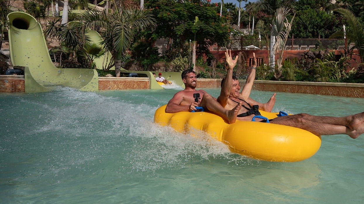 Saifa pikk kahe rajaga water coaster veepargis Siam Park