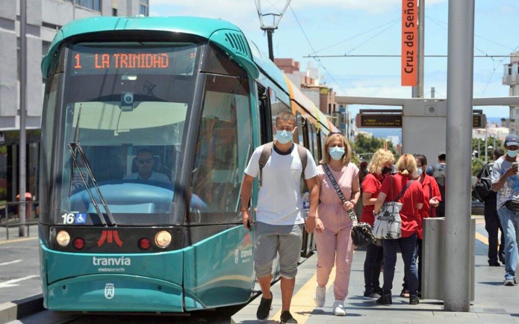 Tenerife tramm Santa Cruzi ja La Laguna vahel