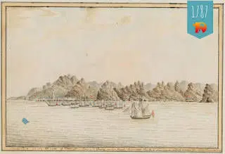 Vangilaager läheb Austraaliasse läbi Tenerife 1787