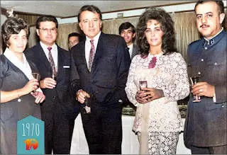 Elizabeth Taylor ja Richard Burton Tenerifel